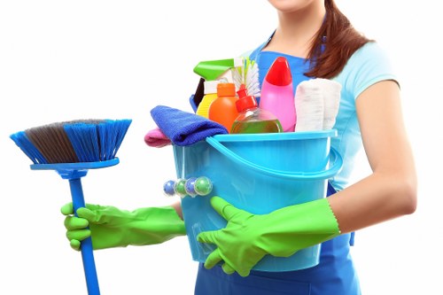 Acton upholstery cleaner treating a set of dining chairs