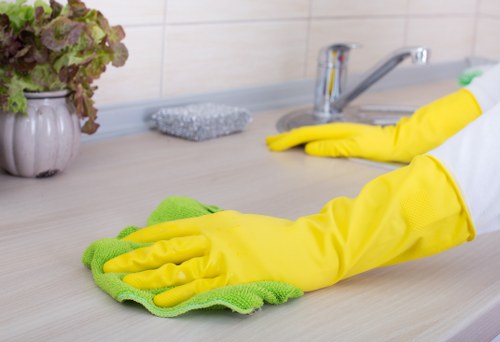 Deep cleaning support for an Acton property