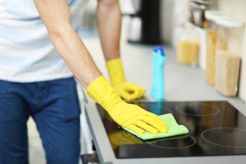 Deep carpet cleaning process for a flat or house in Acton