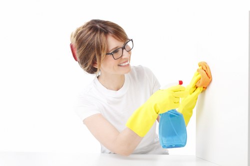 Detailed Acton deep cleaning of kitchen and bathroom surfaces