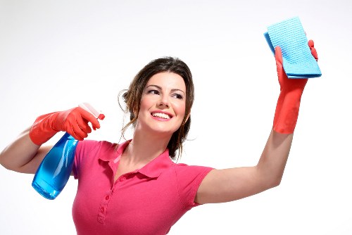 Local office cleaning service in a modern Acton workplace